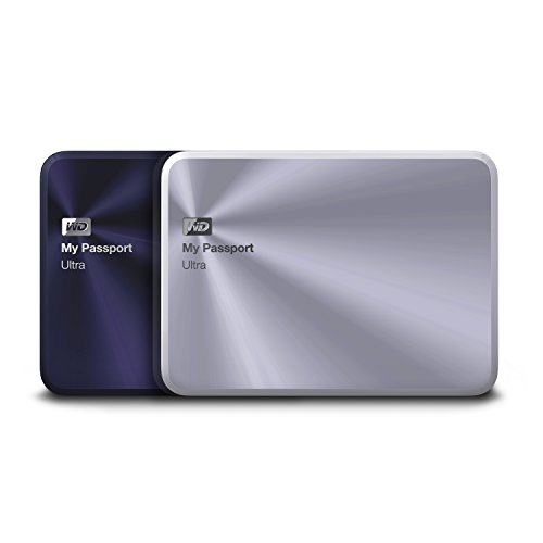 Western Digital My Passport Ultra Metal WDBEZW0040BBA-EESN 4TB Externe Festplatte (WD Reliability, USB 3.0) blau-schwarz - 6