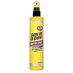 STP Son of A Gun Protectant - Protects, Enhances and Restores - Vinyl, Rubber, Wood, Leather, Plastic : 300ml : Pack of 1 (STP_SOG_300ml_1)