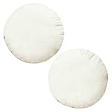 Mack Federkissen 40cm Runde Form 2 Stück Kissenfüllung, Innenkissen, Kissen Füllung Füllkissen/Federkissen/Sofakissen Mack Federkissen 40cm Runde Form 2 Stück Kissenfüllung, Innenkissen, Kissen Füllung Füllkissen/Federkissen/Sofakissen