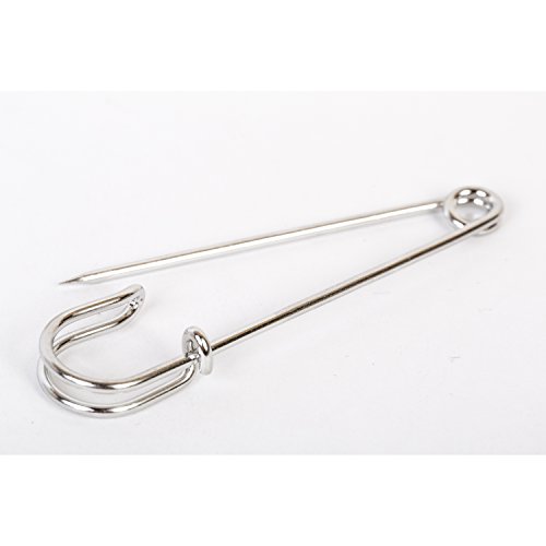 BIG-SAM 2x Kilt Sicherheitsnadeln – gold / silber oder gemischt (1x Silber & 1x Gold) - 5