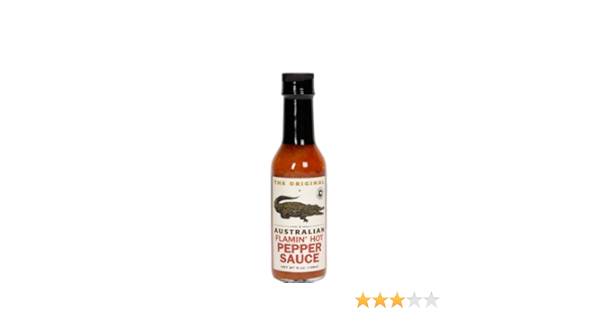 Original Australian Flamin Hot Sauce Amazon Co Uk Grocery
