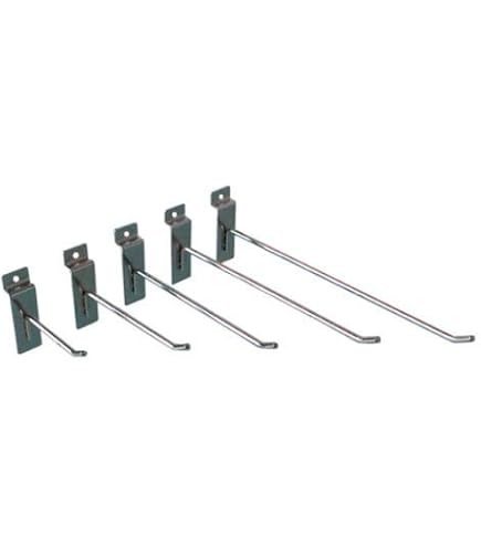 10 Pezzi Gancio Ganci Appendino Portablister 25 Cm Per Pannello Dogato