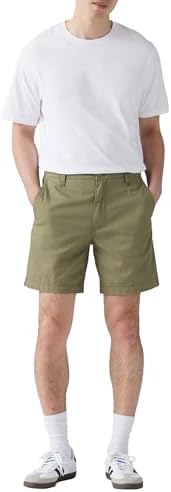 Levi's XX Auth RLX - Pantaloncini II Deep Lichen Green, Verde - Deep Lichen Green, 28W