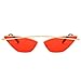 Produktbild Plzlm Vintage kleine schmale Sonnenbrille-Frauen-stilvollen Damen Shades Retro Cateye Sonnenbrillen Brillen