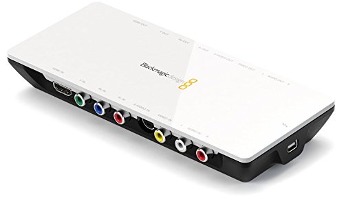 Blackmagic Design Intensity Shuttle dispositivo para capturar video Thunderbolt - Capturadora de vídeo (NTSC,PAL, Apple Final Cut Pro, Adobe Premiere Pro CC Mercury Playback Engine, Avid Media Composer, Windows 7 Home Basic,Windows 7 Home Basic x64,Windows 7 Home Premium,Windows 7 Home Premium..., Mac OS X 10.8 Mountain Lion,Mac OS X 10.9 Mavericks)