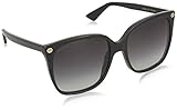 gafas gucci mujer 2018 Protective case included Gucci 0022S_001 (57 mm) gafas de sol, Black, 57 para Mujer