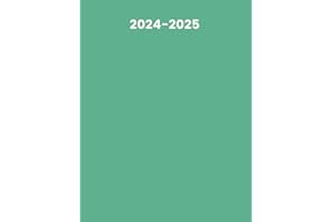 A4 Academic Diary 2024-2025 Week To View: Mid Year Weekly Planner Agenda Personal Organiser Calendars For School University Student Teacher- Dated From August 2024 To July 2025