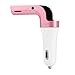 Imported Bluetooth Car Kit Handsfree FM Transmitter MP3 Player USB Charger AUX Pink RS.1280.00