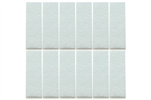 Genérico - Filtros de Poliéster, Esponja de filtrado, estera de filtrado -4 Plus 4 + filter(12 unidades)