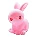 Price comparison product image Gracorgzjs Cute Glowing LED Rabbit Shape Vinyl Night Light Table Lamp Room Decor Kids Gift - Pink