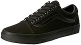 marken schuhe sale damen Schaftweite: Normal Vans Old Skool, VD3HBKA, Unisex-Erwachsene Sneakers, Schwarz (black/black (canvas), 37 EU