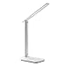 Produktbild happygirr Schreibtischlampe, LED-Schreibtischlampe, Blickfeste Tischlampen für Arbeitszimmer, Lesen und Schlafzimmer, Dimmbare Bürolampe mit USB-Ladeanschluss, Touch Control, 5W