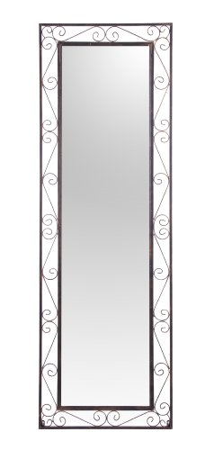 Wandspiegel, für Garten, rund, aus Acryl, 40 cm Durchmesser, 9 Stück - 5