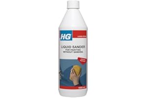HG Ponceuse liquide pour peinture sans ponçage, nettoyant concentré pré-peinture qui élimine la saleté et la graisse avant la couche de peinture - 1 litre (309100106)