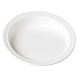 Performance Health Scoop Plate 23 cm/ 9-inch Diameter - White (Eligible for VAT relief in the UK)