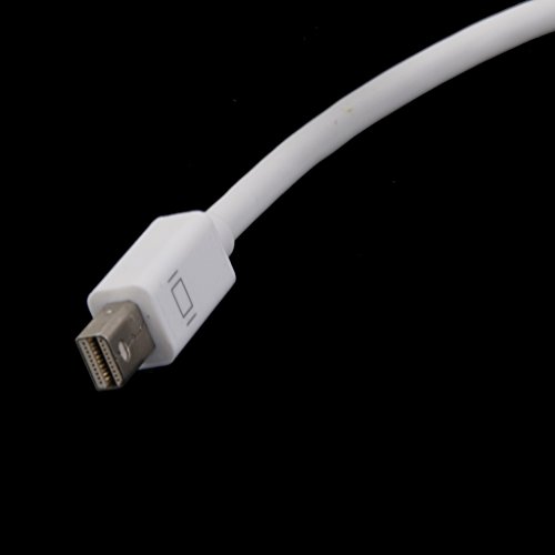 Gazechimp 3 in 1 Thunderbolt Port Mini Displayport auf HDMI DVI VGA Adapter Kabel für Apple MacBook Air, iMac, Mac Book Pro, Mac mini, Microsoft Surface Pro/ Pro 2/ Pro 3, Thinkpad / Carbon/ Touch/ Helix weiß - 4