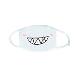 Mascarilla de Kawaii con ganchos de sujeción ajustables elásticos de ajuste de cerca, fácil de llevar y fuera!