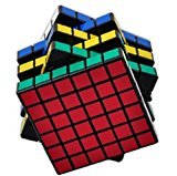 Preisvergleich Produktbild 6x6x6 Cube Puzzle Shengshou Black Professional Speed Cube