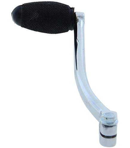 Zündapp Schalthebel Gebogen Mit Gummi - Ersatzteil Für Mofa & Moped