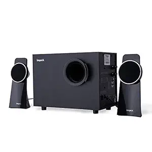 Impex SPINTO 40 Watts 2.1 Channel Multimedia Speaker System with USB/SD/MMC Card/Bluetooth & Remote Function (Black)