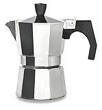 Hergestellt aus klassischem Aluminium, weil das Kaffeearoma besser erhalten bleibt.