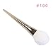 1pcs Pro Metal Techniques Brush Facial Blush Foundation Cosmetic Makeup Tool