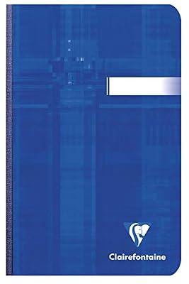 CLAIREFONTAINE Carnet reliure brochure 11 x 17 cm 192 pages petits carreaux papier 90g