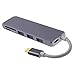 Produktbild Jamicy® 6-in-1 USB C Hub, 3 x USB 3.0 + SD + Micro SD + Typ C