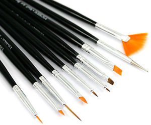 TNBL Set Of 10X Nail Art Brush/Dotting Tool