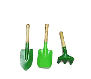 Tnz Creations, Metal Garden Tool Set of 3 Pieces. These Adorable Garden Tool Set Help You in The Garden Promote Fun Family time by Engaging Kids with Nature.