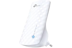 TP-Link RE190 AC750 - Amplificador Señal WiFi, 433Mbps en 5GHz 300Mbps en 2.4GHz con EU Enchufe, WPS, Indicador LED de Señal,