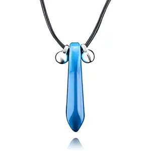 Bidheaven Anime Naruto First Hokage Tsunade Necklace (Blue)