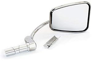HDM Halcyon 820 Classic Rectangular Bar End Motorcycle Mirror