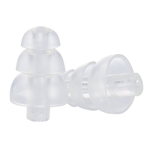 3M E-A-R ClearE-A-R Gehörschutzstöpsel UF01021, SNR = 20 dB, nahezu unsichtbar im Ohr - 5