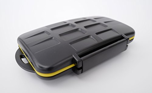 Ares Foto® MC-MSD16 Speicherkarten Schutzbox / Memory Card Case / Card Safe / für 16 Stück Micro SD Karten- New Edition 2017 for 16 Micro SD Cards - 8