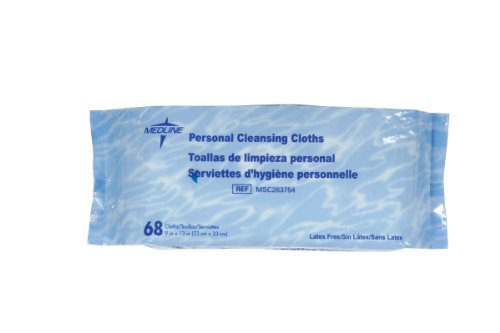 Medline Aloetouch Personal Cleansing Wipes, 816 Count