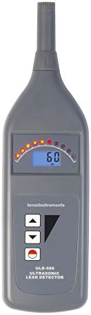 Gray ULD-586 Digital Ultrasonic Air Gas Leakage Detector Meter with 20 KHz to 100 Khz Frequency Response