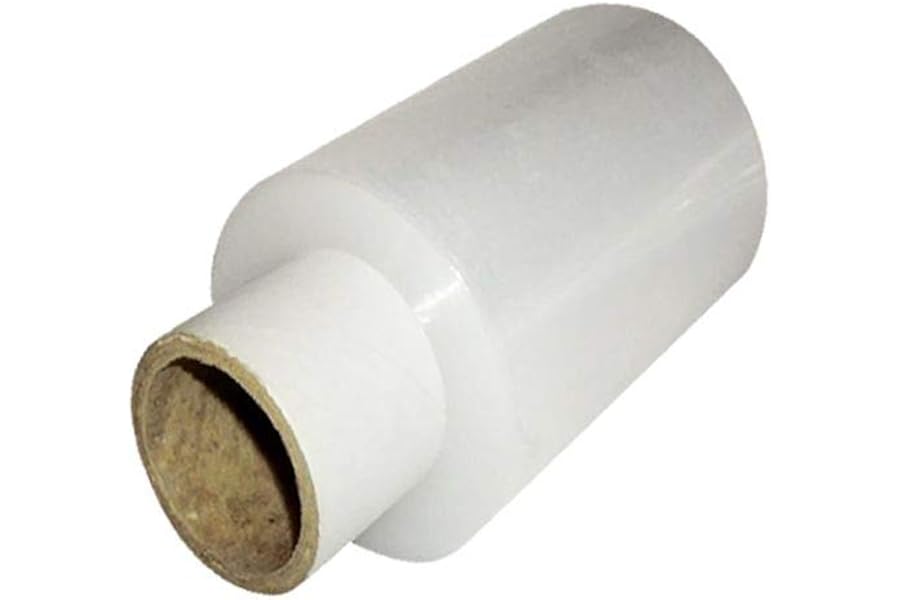 20 x Clear Mini Hand Pallet Stretch Wrap Cling Film Refill Rolls 100mm x 150m