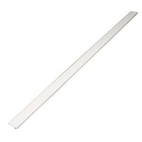 Preisvergleich Produktbild Preisschiene 124cm weiss Kunststoff, f.Fachböden