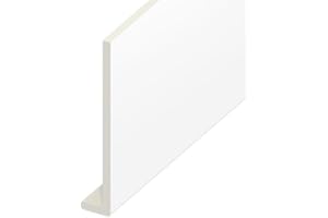 HOME & GARDEN WAREHOUSE GIVING YOU THE TOOLS TO CREATE YOUR DREAM HOME & GARDEN 250mm White UPVC Window Board/Cill Cover 1.5m Long 9mm Thick Plastic Window Sill Capping