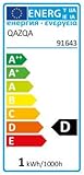 QAZQA Modern Bogenleuchte/Bogenlampe / Lampe/Leuchte Arc schwarz mit schwarzem Stoffschirm/Innenbeleuchtung / Wohnzimmer/Schlafzimmer Metall/Textil / Rund LED geeignet E27 Max. 1 x 20 Watt - 2