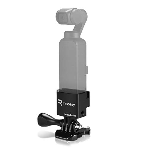 Rhodesy Soporte Adaptador para dji Osmo Pocket, Soporte de Montaje en Tornillo de Expansión de 1/4 pulg, Soporte Portátil con Abrazadera para dji Osmo Pocket 3-Axis Gimbal Stabilizer