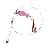 Este juguete Colector del gato peces voladores es muy lindo, ligero, resistente y divertido. Adecuado para jugar con su gato, y disfrutar de su tiempo de ocio.