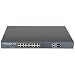 Produktbild KKmoon 16 Port IEEE 802.3af PoE-Switch Injektor Power over Ethernet f¨¹r IP Kamera VoIP Telefon AP Gerte 1016POE AF ¨¹ber 15,4 W Netzteil Netwerk Standardnetzwerkkabel