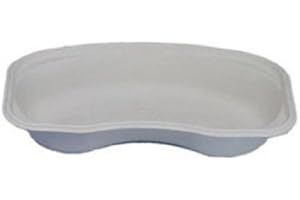 Sundo Homecare GmbH Nierenschale aus Pappe zum Einmalgebrauch, 300 St??ck, Grau, Klassisch, Bowl, 0.75 Liter