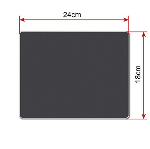 Iafer Aluminium Gaming Mouse Mat schwarz (240x180x3mm) - 5
