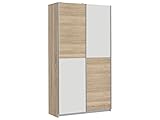 Produktabmessungen: Breite 120 cm, Höhe 190,5 cm, Tiefe 42 cm - eine Der Schwebetürenschrank 