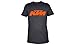 Produktbild Original KTM T-Shirt - Gr. M - Schwarz / Orange - LOGO Print (5-256)