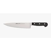 Arcos Chef Chef Knife Stainless Steel Nitrum 210 mm | Precise and durable professional cutting forged knife, ergonomic POM ha