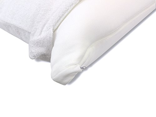 Kissen ELA 40x60cm, BAUMWOLLE Frottee mit ZIP-Tasche, EPS-Microperlen TOXPROOF®, inklusive Nachfüllpackung - 3